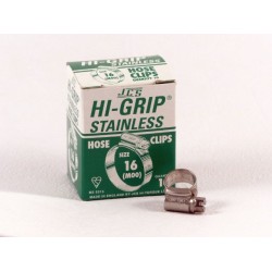 Hi-Grip Slangklem, roestvast staal, 11 x 16 mm, doos 10 stuks 