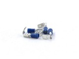 Connector, Duo, half geisoleerd, Blauw, 100 stuks Connector, Duo, half geisoleerd, Blauw, 100 stuks